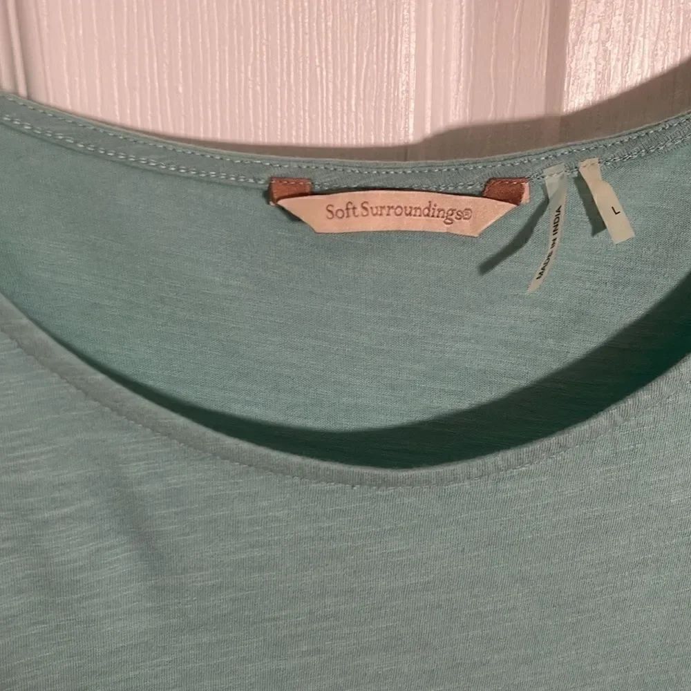 Soft Surroundings High Low Pullover Blouse - Picture 3 of 4